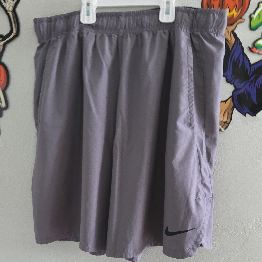 Nike Charcoal Gray Sports Shorts